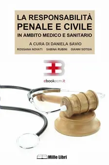 Copertina ebook ECM La responsabilità penale e civile in ambito medico e sanitario