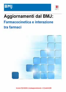 Copertina ebook ECM Farmacocinetica e interazione tra farmaci