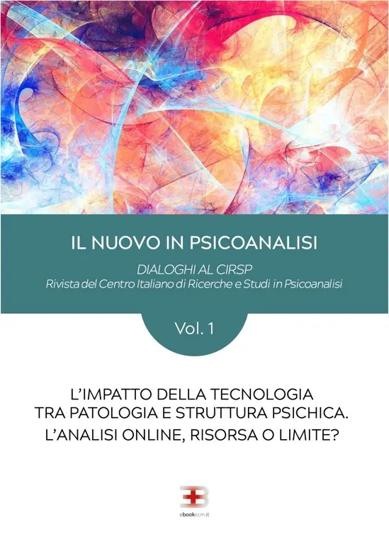 Copertina ebook ECM Il nuovo in Psicanalisi - Vol. 1