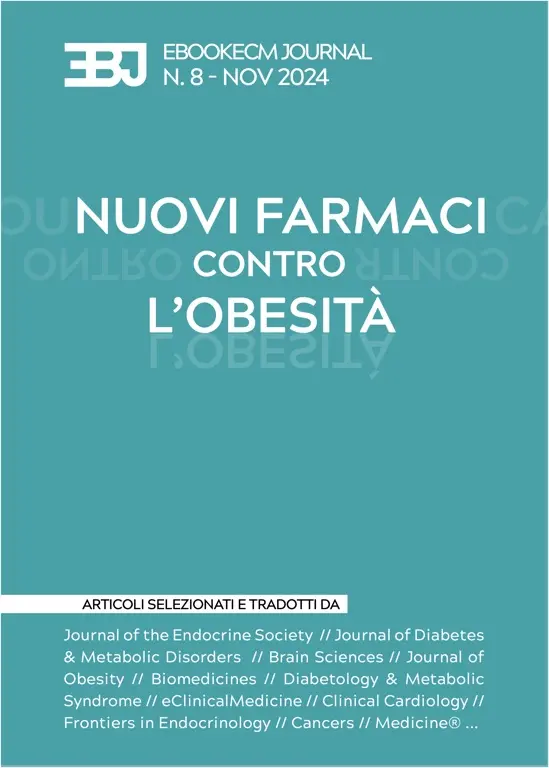 Copertina ebook ECM EBJ 8 - Nuovi Farmaci Contro l'Obesità 