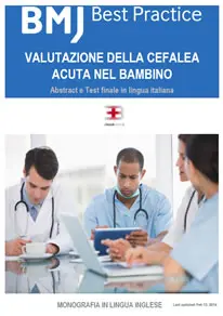 Copertina ebook ECM Valutazione della Cefalea Acuta nel Bambino