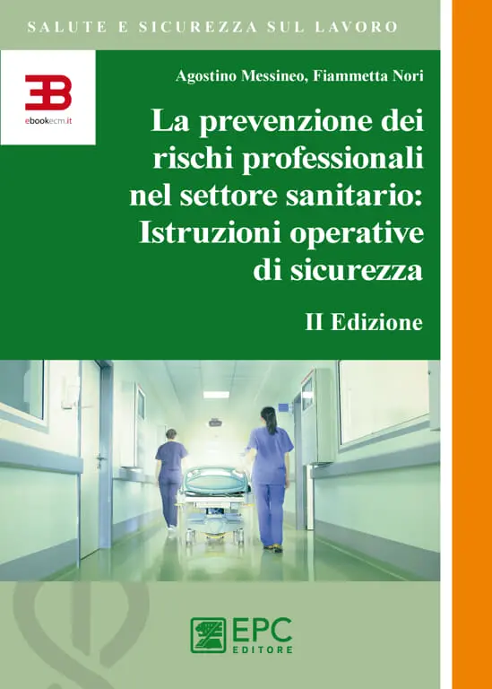 Copertina ebook ECM La prevenzione dei rischi professionali nel settore sanitario